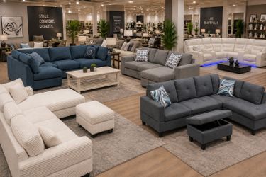 ✨ Massive Sectional & Living Room Furniture Selection Available Now! ✨