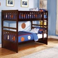 Twin/twin Bunk Bed Mattress Included All NEW