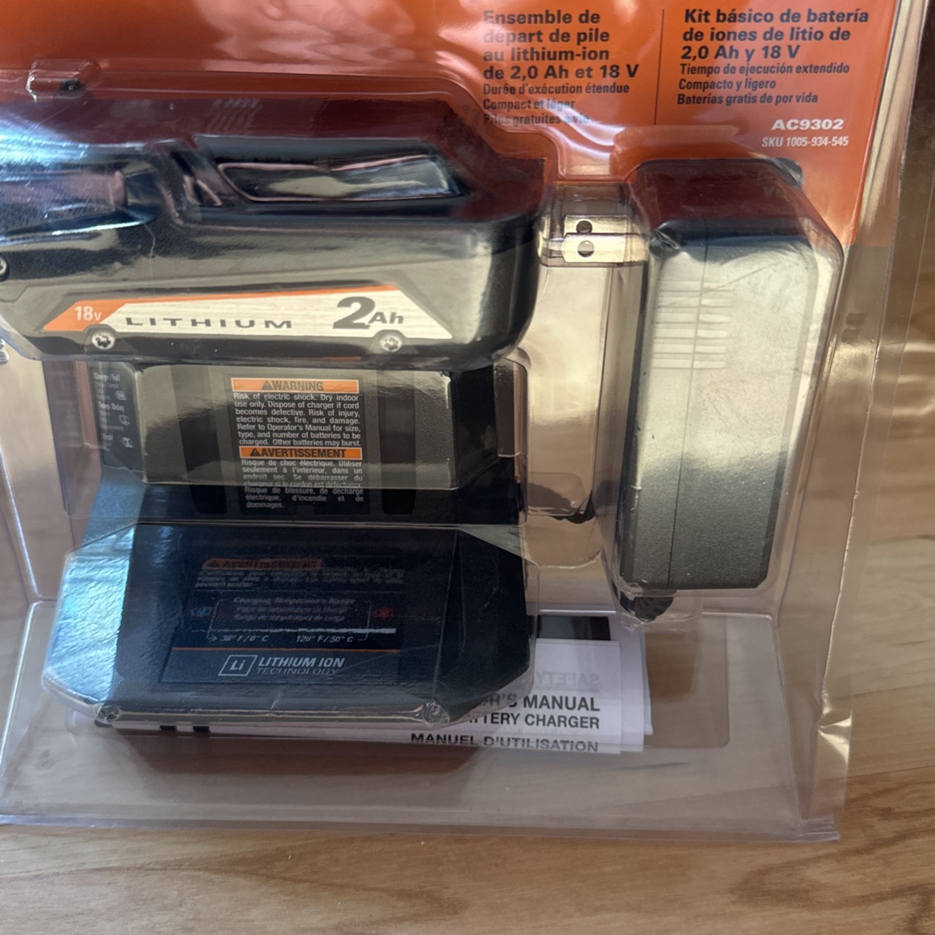 18v Battery Starter Kit
