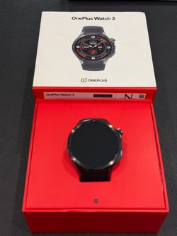 OnePlus Watch 3 Obsidian Titanium Smartwatch