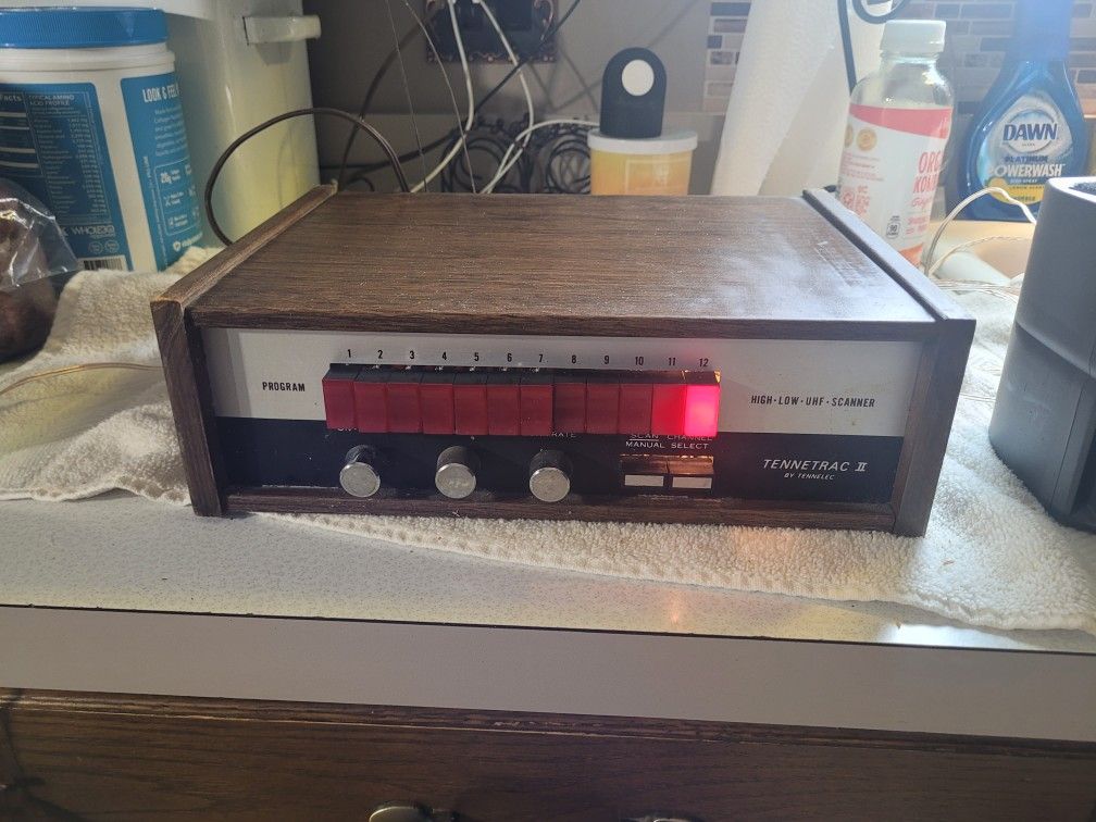 Vintage Tennetrac II By Tennelec Scanner