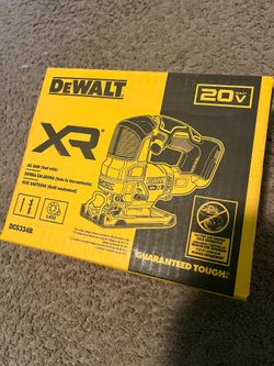 Jig saw dewalt 20 v xr tool only