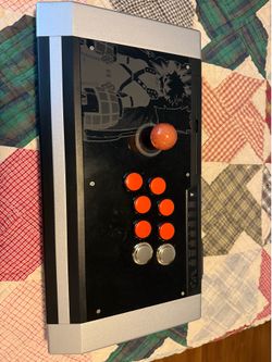 Qanba Obsidian Fightstick, with Carrying Bag