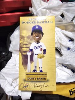 Legends Of Dodger Baseball Dusty Baker Bobblehead