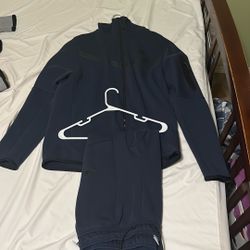 Dark Blue / Obsidian Nike Tech Fleece ( Both Pieces )