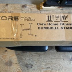 Core Fitness Dumbbells Stand