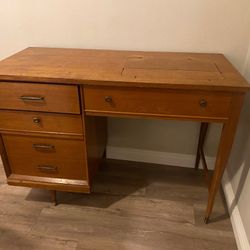 Vintage Sewing Cabinet/Desk (Mid Century)