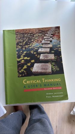 Critical Thinking: A User's Manual, 2nd Edition