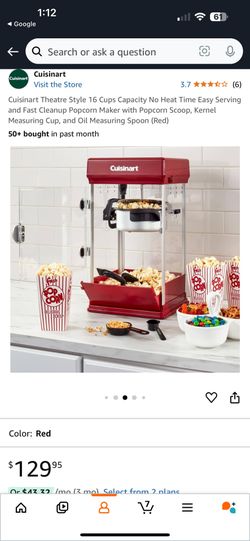 Cuisinart Popcorn Maker