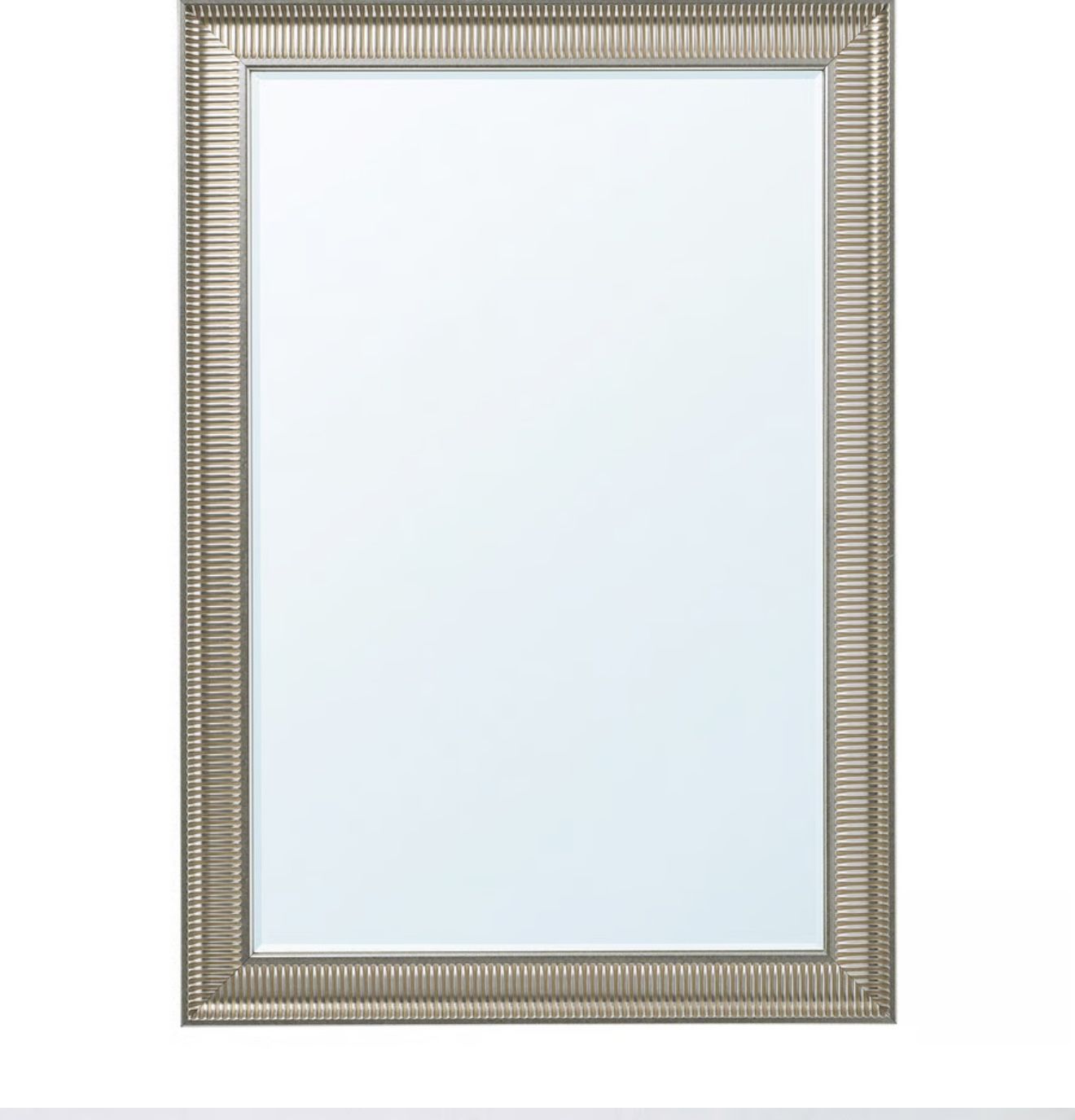 Mirror, silver-colour, 91x130 cm