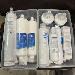 Mix Brands Bin Of Water Filters All New$10 for all