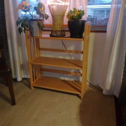 3 Shelves, Foldable Bookcase