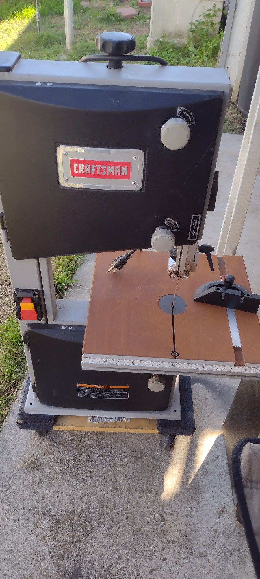 Craftsman 10" Bandsaw Needs New Bottom Tire 