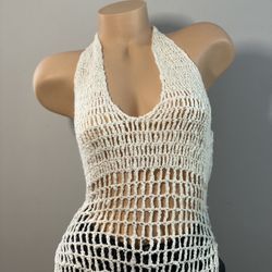 HandKnitted Beach Cover Up🤍