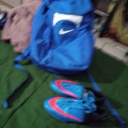 Nike Backpack With Cleats 