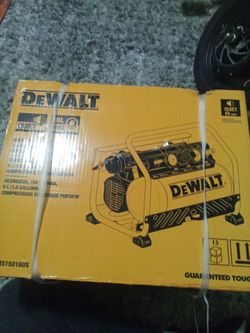DeWalt quiet oil free 150 psi max 1.6 gallon (6L),portable electric compressor
