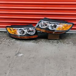 Halogen Headlights for Hyundai Santa Fe 2007_2012