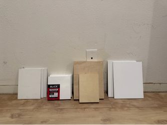 Assorted painting surfaces