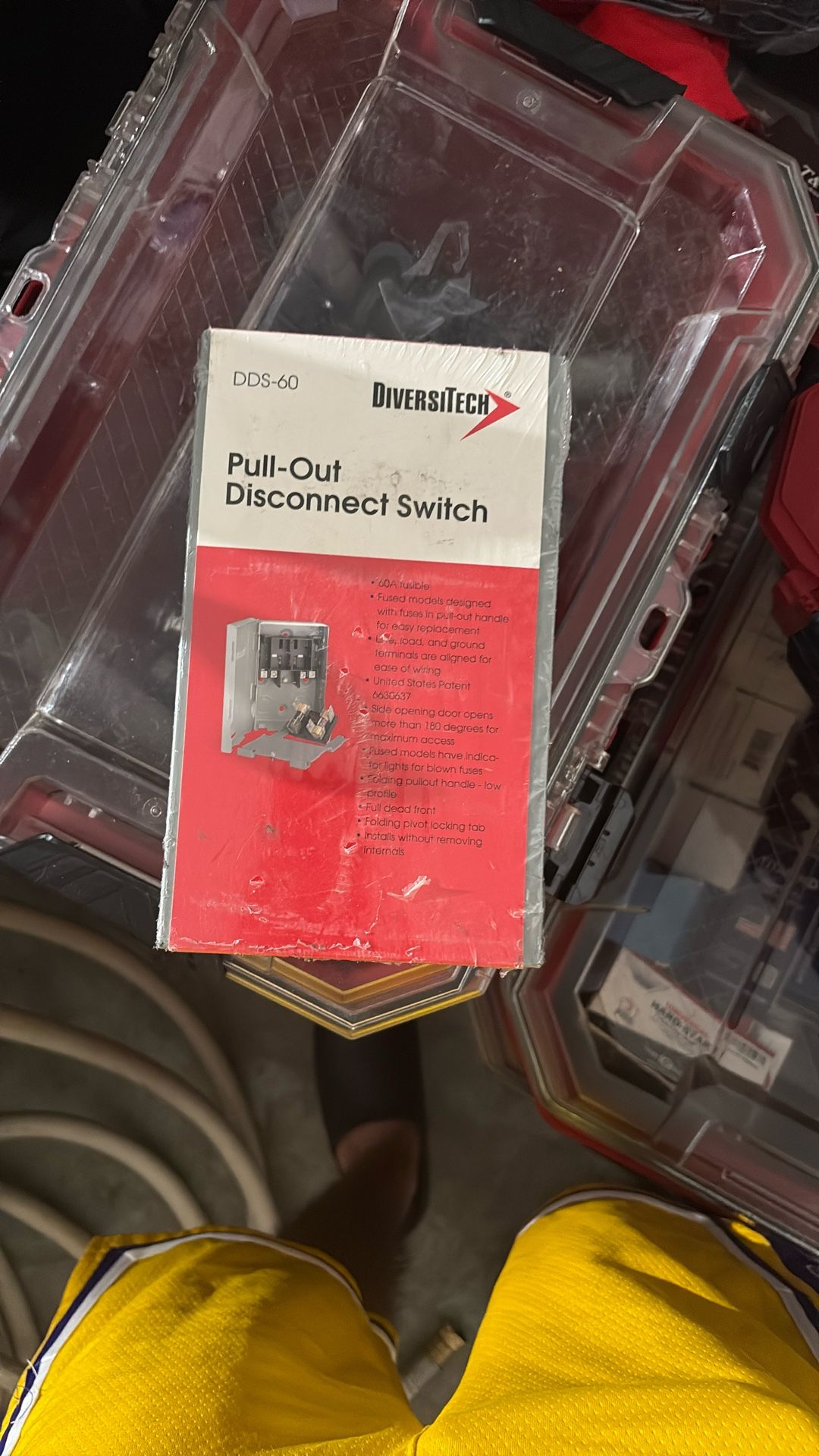 Pull Out Disconnect Switch