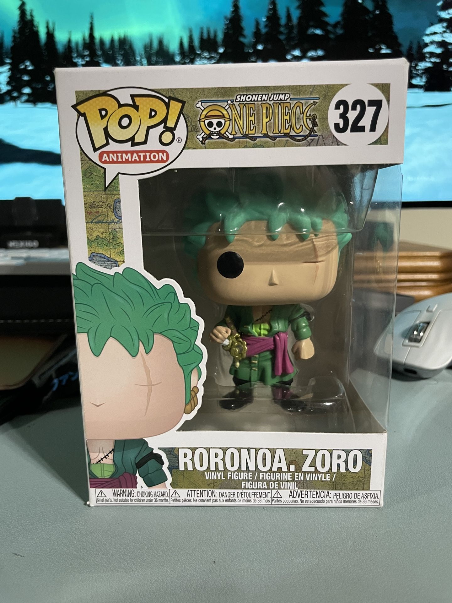 Funko Pop Animation One Piece Shonen Jump #327 Roronoa. Zoro