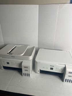 Lot Of Epson EcoTank ET-4800 Wireless All-in-One Super Tank And Epson ET-2803