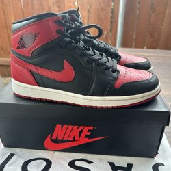 Nike Air Jordan 1 Bred High OG 2013