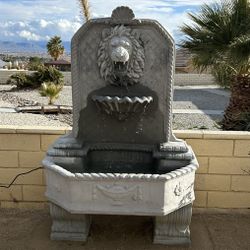 New Water Fountain Made Out Of Cement Perfect Gift 