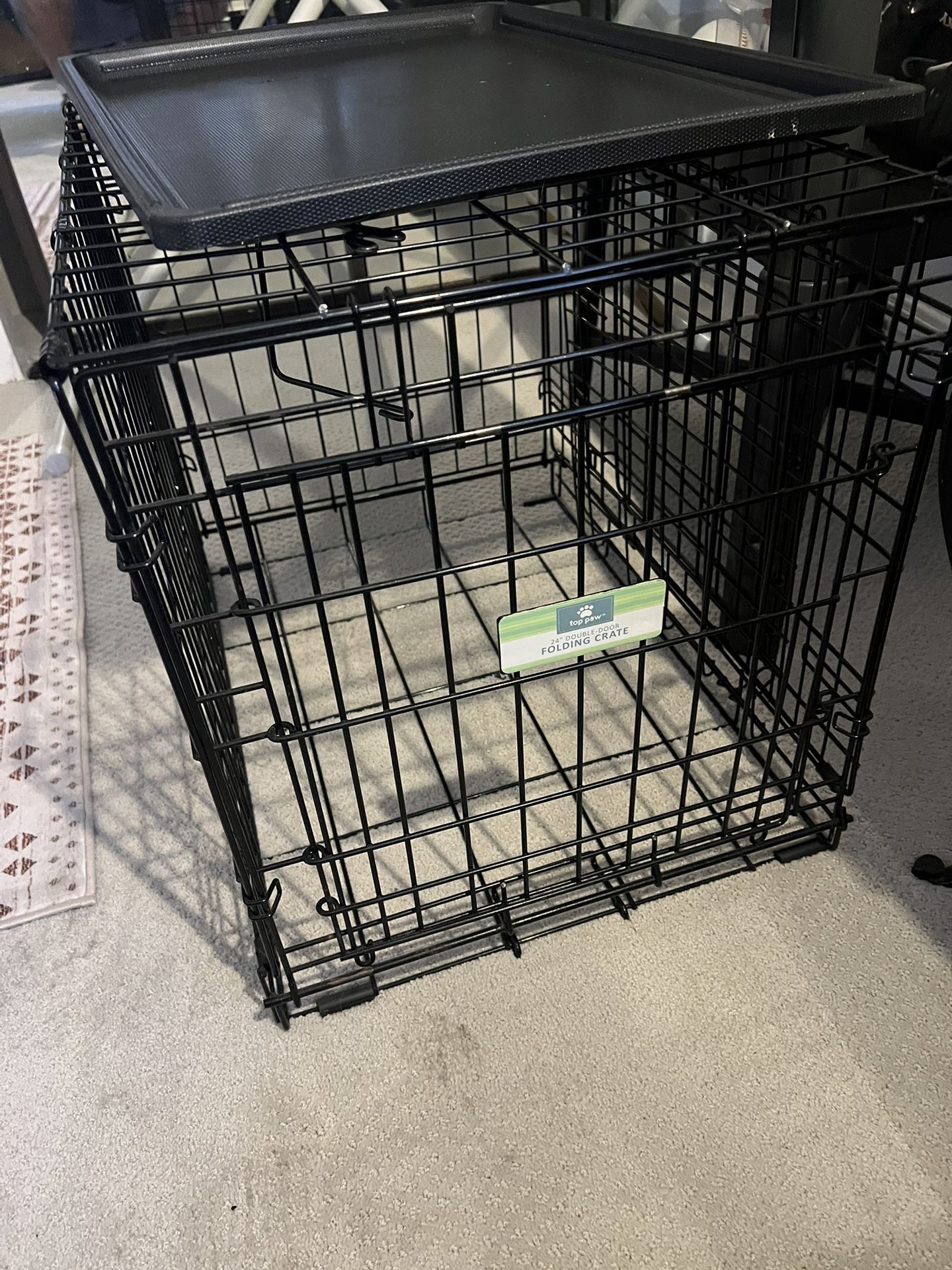 Top Paw 24” Folding Kennel