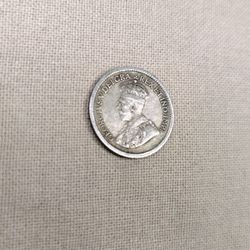1917 Canada Five Cent Coin. 