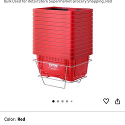 Vevor brand new shopping baskets