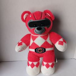 Build A Bear Limited Edition Power Rangers Red Ranger 16" Plush 2017