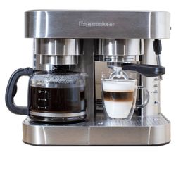 Coffee Maker + Espresso Machine 
