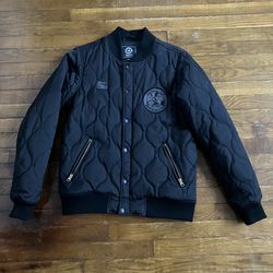 Vintage LRG Jacket Bomber Black Men S Small OP-0047