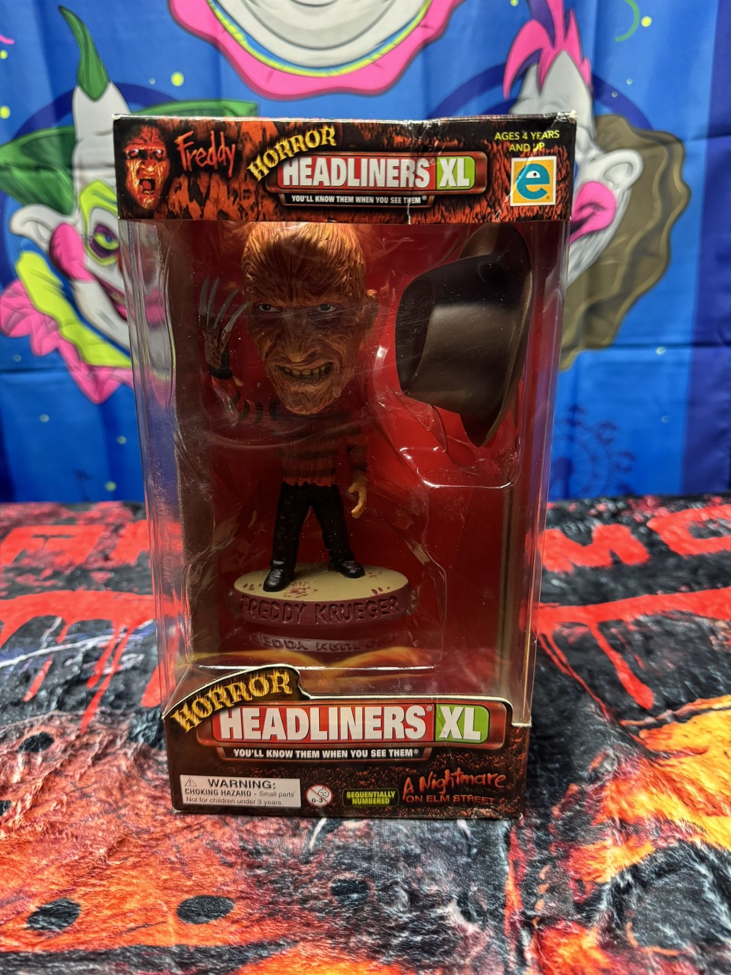 nightmare on elm street horror headliners XL