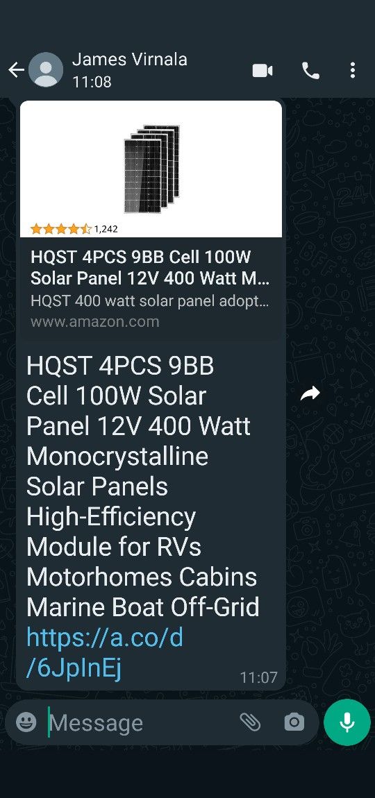 Solar Panels X4