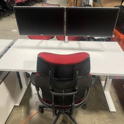 60x30 Standing Desks! We Other Sizes As Well! We Also Have  Several Ergonomic Chairs!