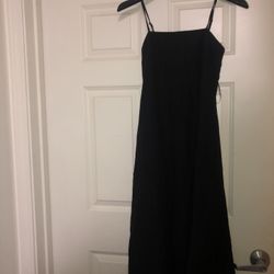 Black Sun Dress Size Medium 
