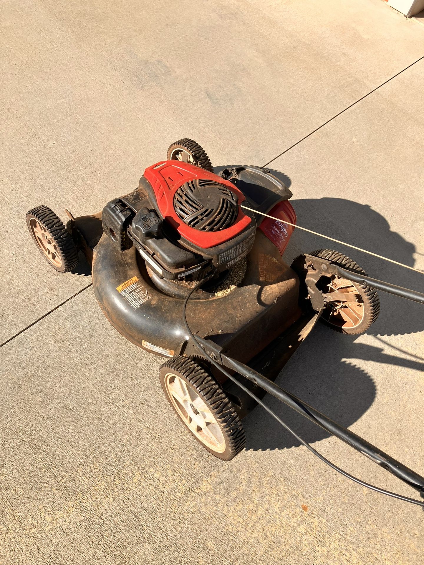 Perfect Running Push Lawn Mower, I Will Even Accept Your Broken Mower In Trade