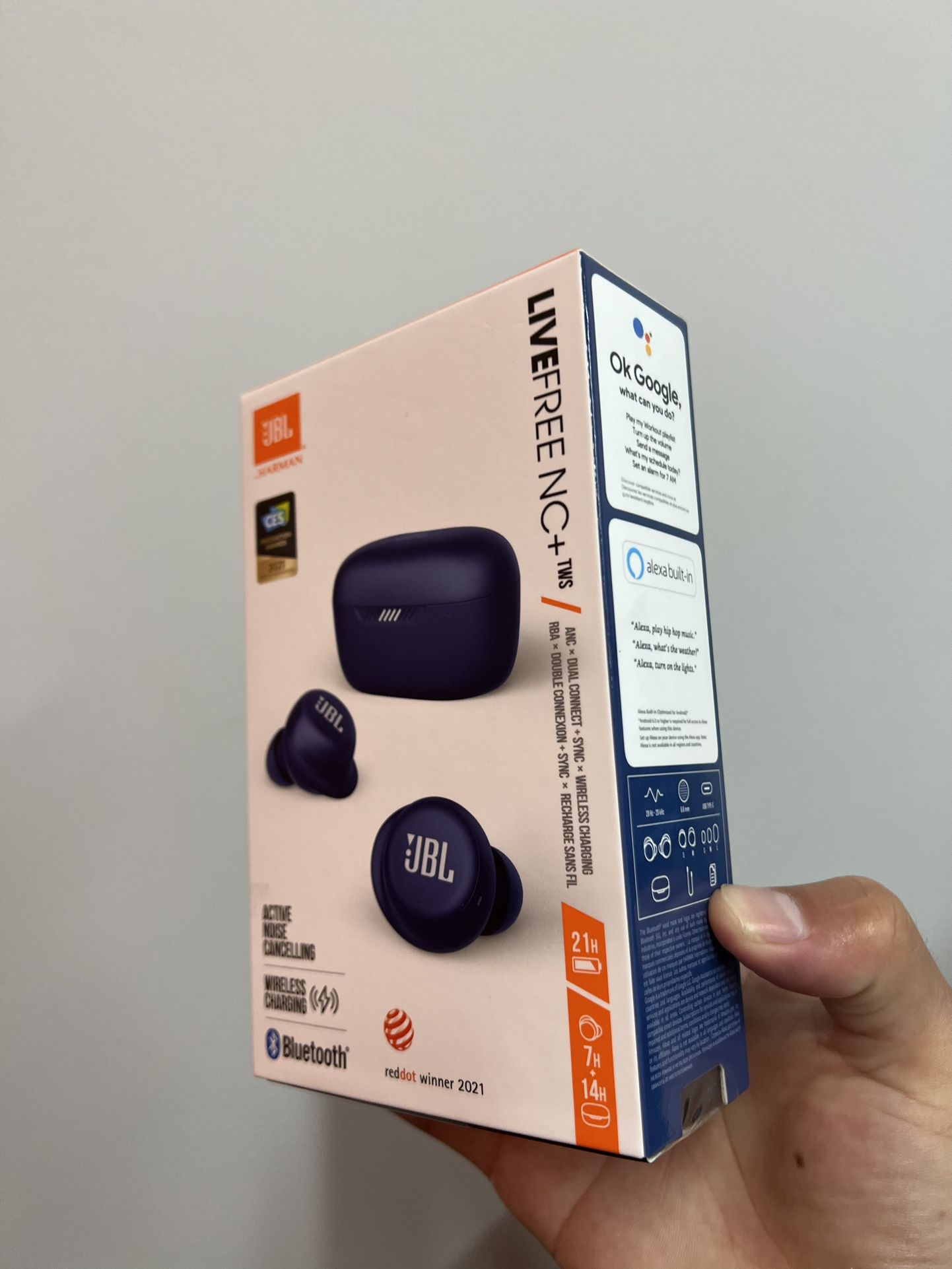 JBL Live Free NC+ TWS  True wireless Noise Cancelling earbuds
