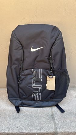 New Nike varsity elite backpack 32L gym bag black travel trail camping