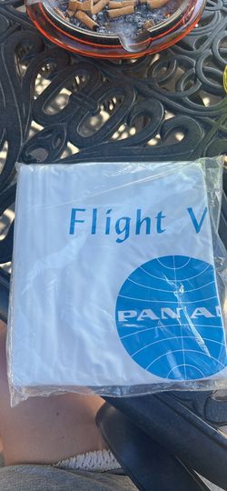 1970 vintage pan am flight valet