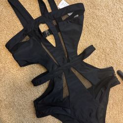 New With Tags Windsor Black One Piece Bikini Swimwear
