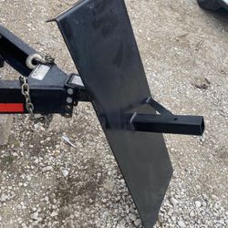 Skid Steer Trailer Receiver Mount Plate Hitch Attachment Fits Bobcat Case Kubota Caterpillar Gill 