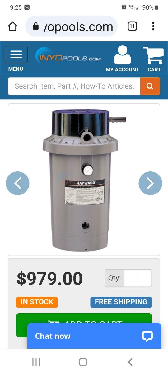 pool filter in ground/ above ground DE. filter