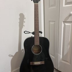 Fender CD-60S Dreadnought Acoustic Guitar Black