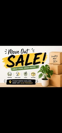 Moving Sale
