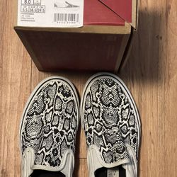 Snake Print Vans