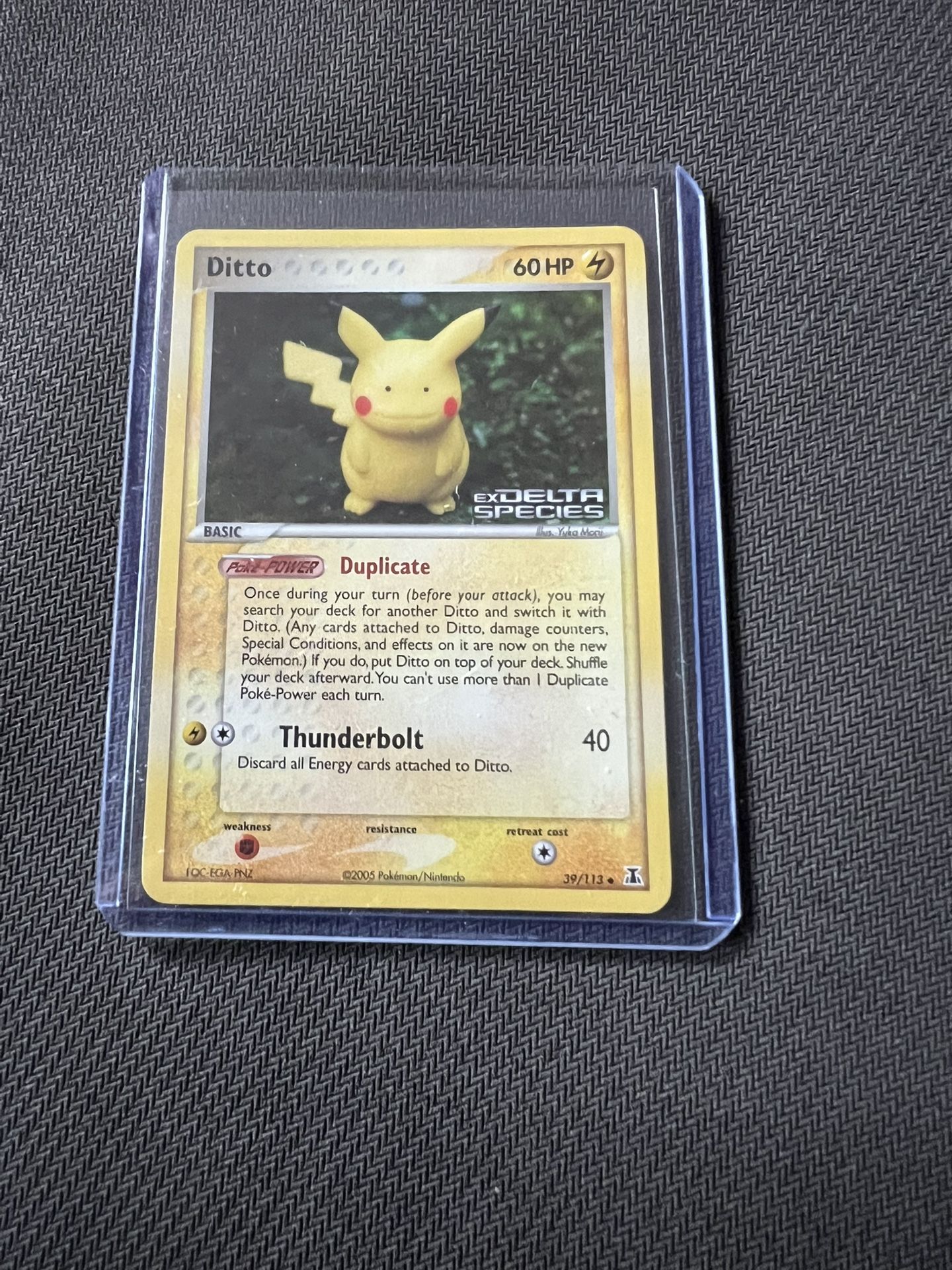 Pokemon Cards Delta Species Ditto