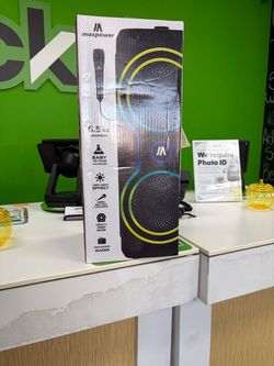 Max power speaker 🔈