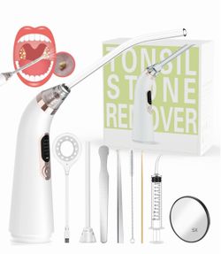 Tonsil Stone Vacuum,5 Modes Easy to Use, Fresh Breath, Mouth Cleaning Oral Care